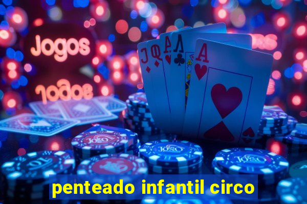 penteado infantil circo