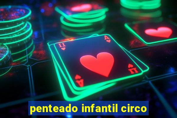 penteado infantil circo