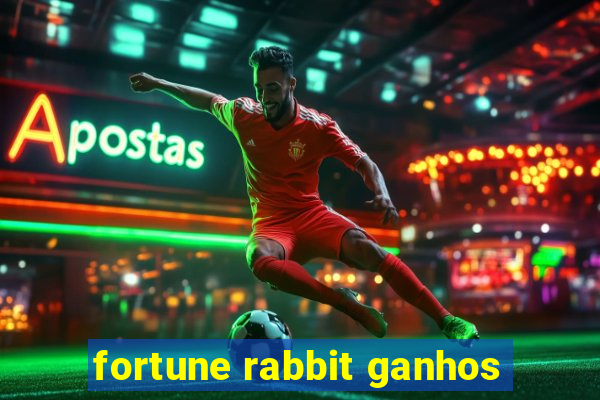 fortune rabbit ganhos