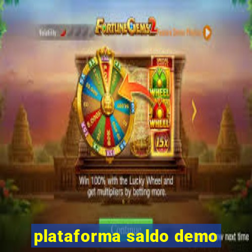 plataforma saldo demo