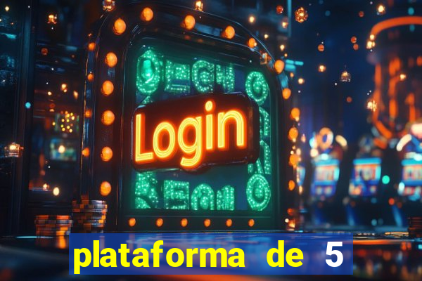 plataforma de 5 reais fortune tiger