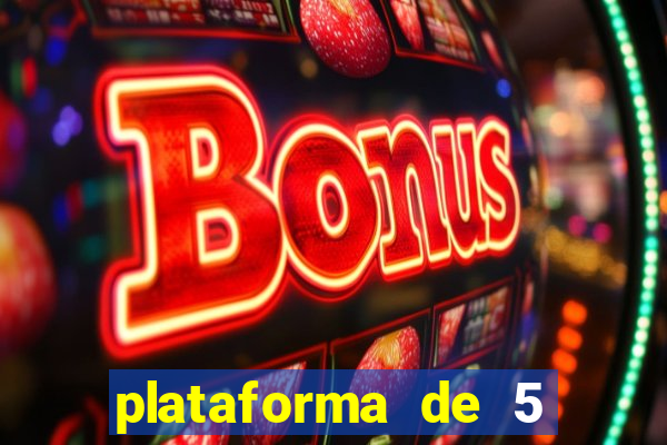 plataforma de 5 reais fortune tiger