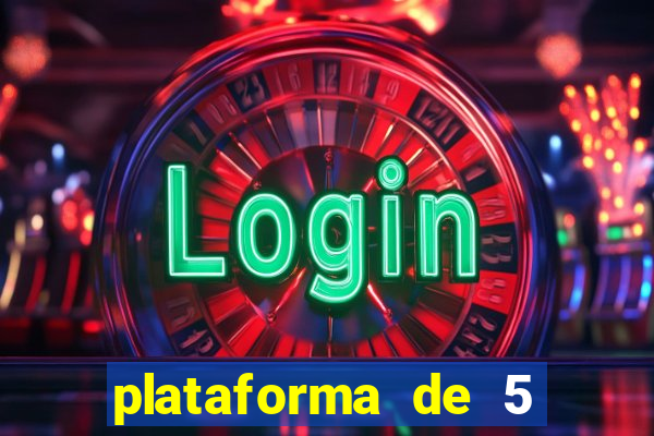 plataforma de 5 reais fortune tiger