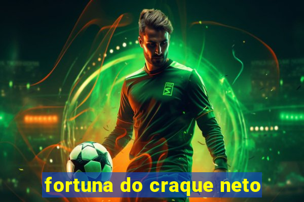 fortuna do craque neto