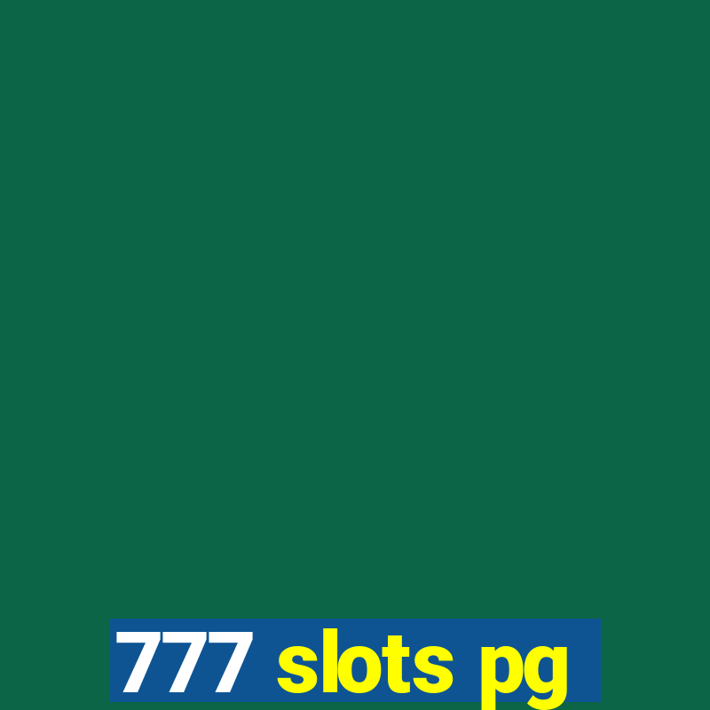 777 slots pg