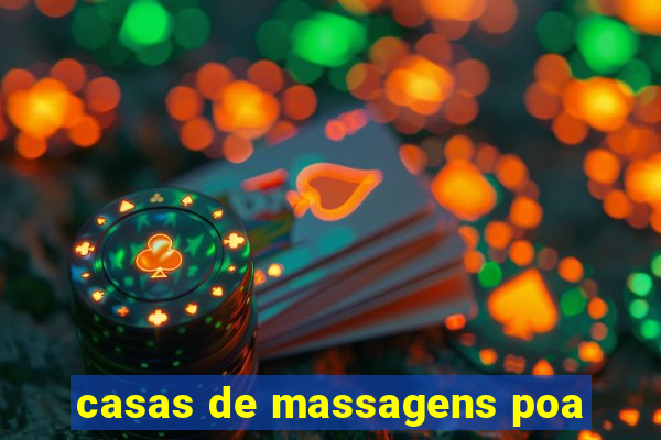 casas de massagens poa