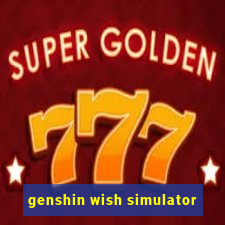 genshin wish simulator