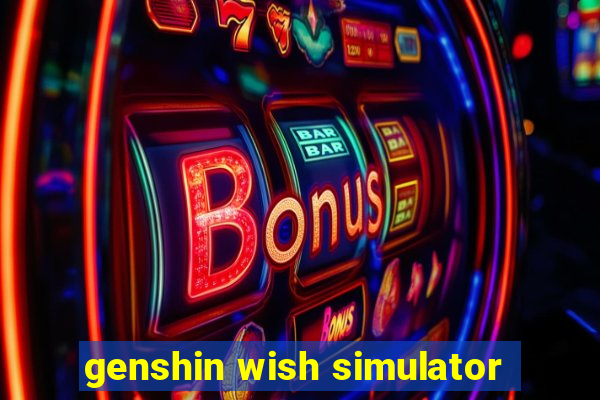 genshin wish simulator