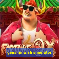 genshin wish simulator