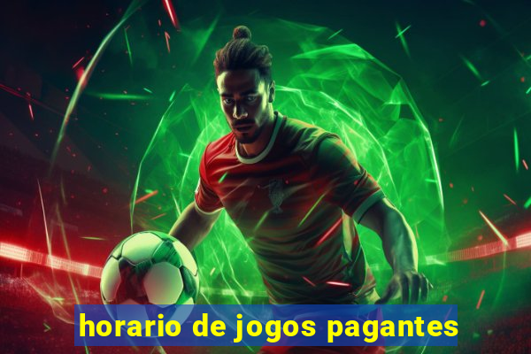 horario de jogos pagantes