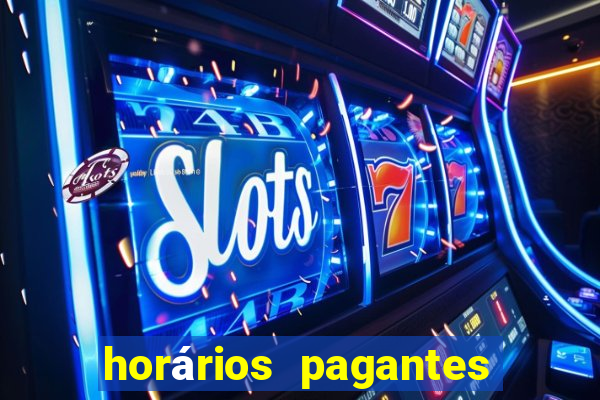 horários pagantes pg soft