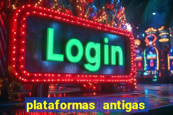 plataformas antigas de jogos