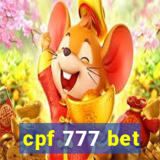 cpf 777 bet