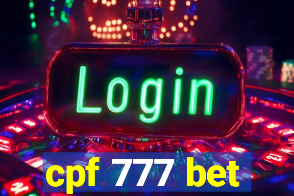 cpf 777 bet