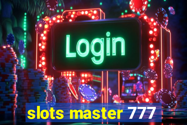 slots master 777