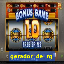 gerador de rg frente e verso