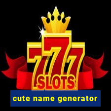 cute name generator