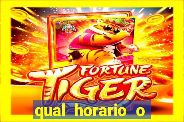 qual horario o fortune tiger paga mais