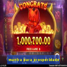 mantra para prosperidade