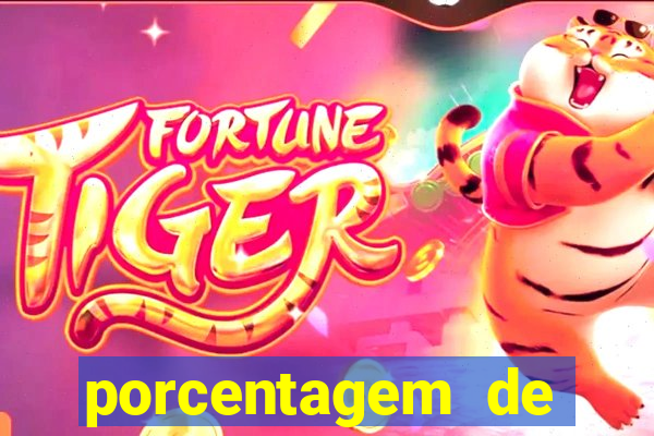 porcentagem de pagamento fortune tiger