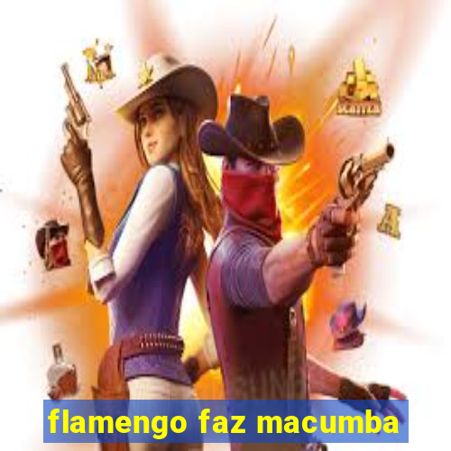 flamengo faz macumba