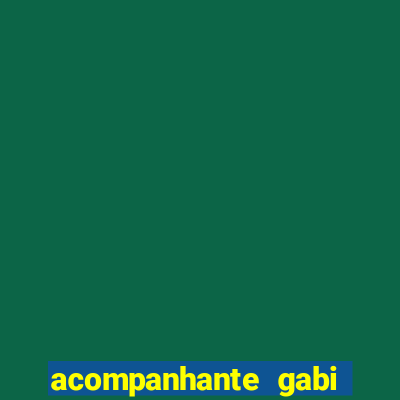 acompanhante gabi milan presidente prudente