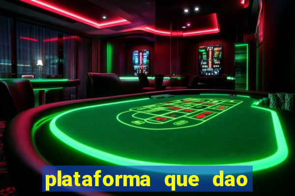 plataforma que dao bonus no cadastro