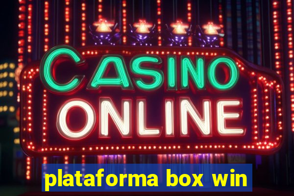 plataforma box win