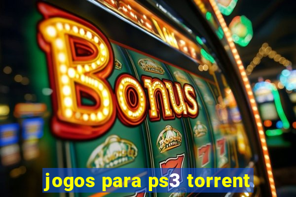 jogos para ps3 torrent