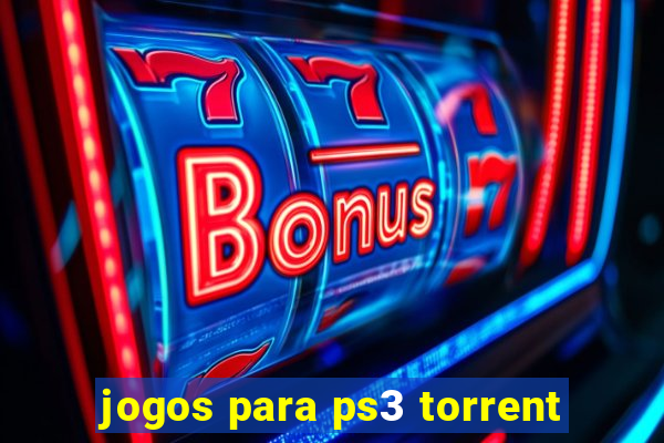 jogos para ps3 torrent