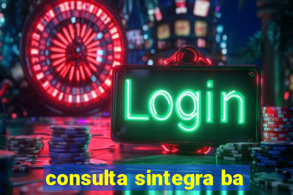 consulta sintegra ba