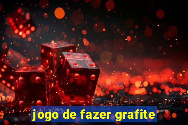 jogo de fazer grafite