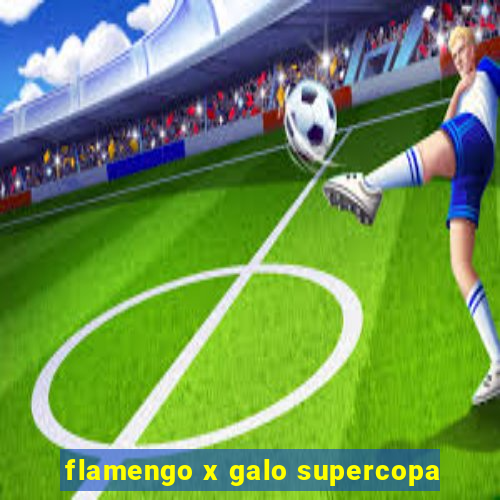 flamengo x galo supercopa