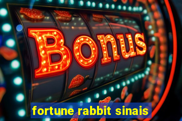 fortune rabbit sinais