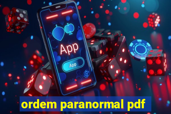 ordem paranormal pdf