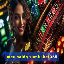 meu saldo sumiu bet365