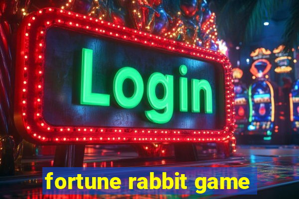 fortune rabbit game