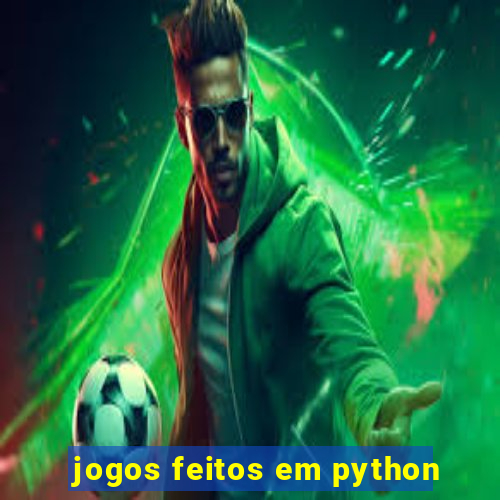 jogos feitos em python