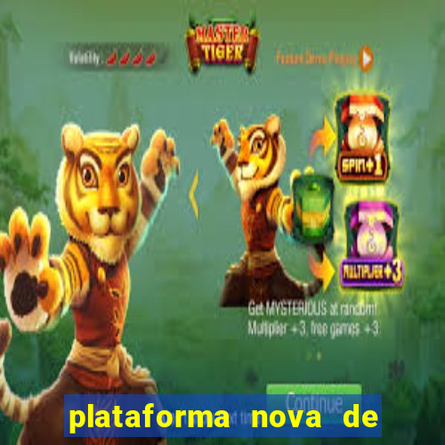 plataforma nova de 3 reais