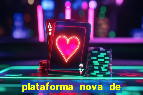 plataforma nova de 3 reais