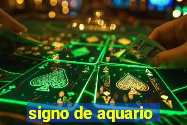 signo de aquario