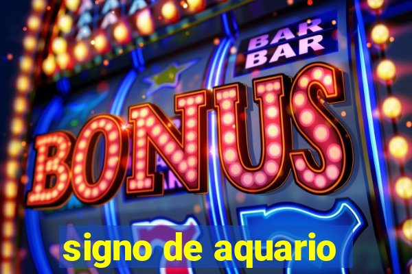 signo de aquario