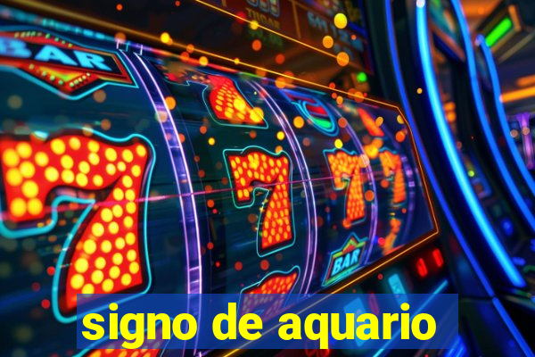 signo de aquario