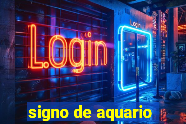 signo de aquario