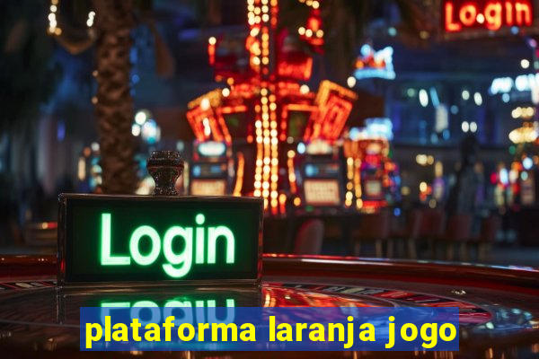 plataforma laranja jogo