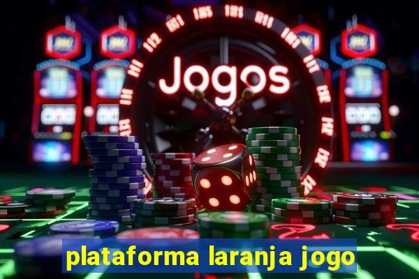 plataforma laranja jogo