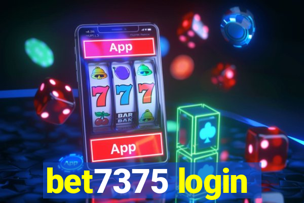 bet7375 login