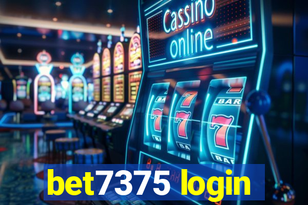 bet7375 login