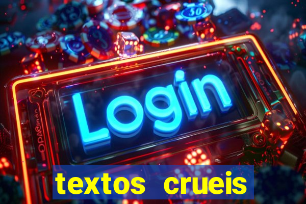 textos crueis demais pdf