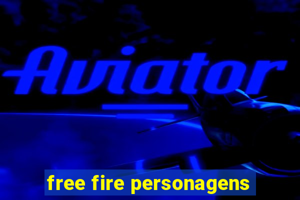 free fire personagens